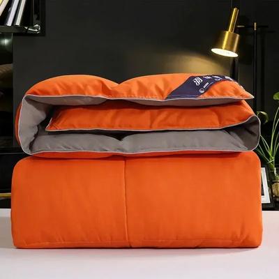 Пуховое одеяло из пуха белого гуся/утки высшего качества, зимнее стеганое одеяло, наполнитель с хлопковым чехлом, толстое, размер твин, полный, квин, кинг