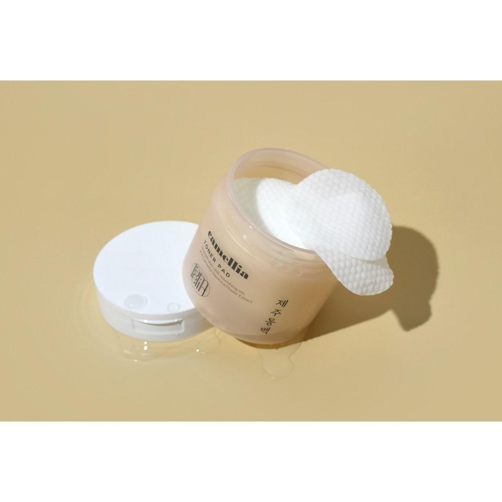 Lamellin Camellia Toner Pad 140ml, 1 pack, 70 sheets