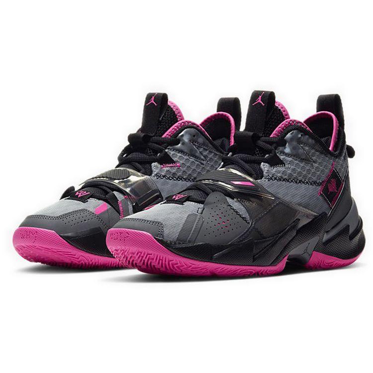 Мужские кроссовки Air JordanWhy Not Zer0.3 PF Hearbeat Black Particle-Gray Pink-Blast CD3002-003