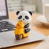 Artistic Cartoon Panda Miniature Sculptures Figurines Ornaments Room Decoration Modern Home Decoration Office Desk Decor Gift