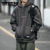 Winter Plus Velvet Outer Wear Warm and Comfortable Sweater Men's Loose All-match Hoodie Couple Casual Jacket