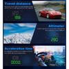 HUD Проекционный дисплей для автомобилей 2025 Новый Универсальный Цифровой GPS Спидометр Светодиодный Дисплей со Скоростью в Милях в Час Компас Предупреждение о Превышении Скорости Усталость за Рулем