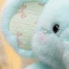 Плюшевая игрушка Маленький слон Милый Уютный Пушистый Мультяшная кукла Спокойной ночи Теплый спутник для сна Рождественский подарок для детей