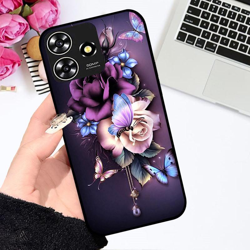 Cases For ZTE Blade V50 Smart Cute Astronaut Fashion Shockproof Soft Bumper For ZTE V50 Design 4G Coque For ZTE Axon 50 Lite