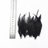 20pcs/Lot Dyed Black Feathers Rooster Goose Feathers for Jewelry Making Ostrich Pheasant Feathers for Crafts Carnaval Assesoires