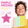 Hydrocolloid Color Star Acne Patch Containing 40 Pieces In A Bag Cartoon Acne Patch Portable Acne Removal