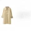 Girls' Woolen Coat Spring and Autumn Children's Woolen Coat, Winter Thickened Cotton-padded Coat