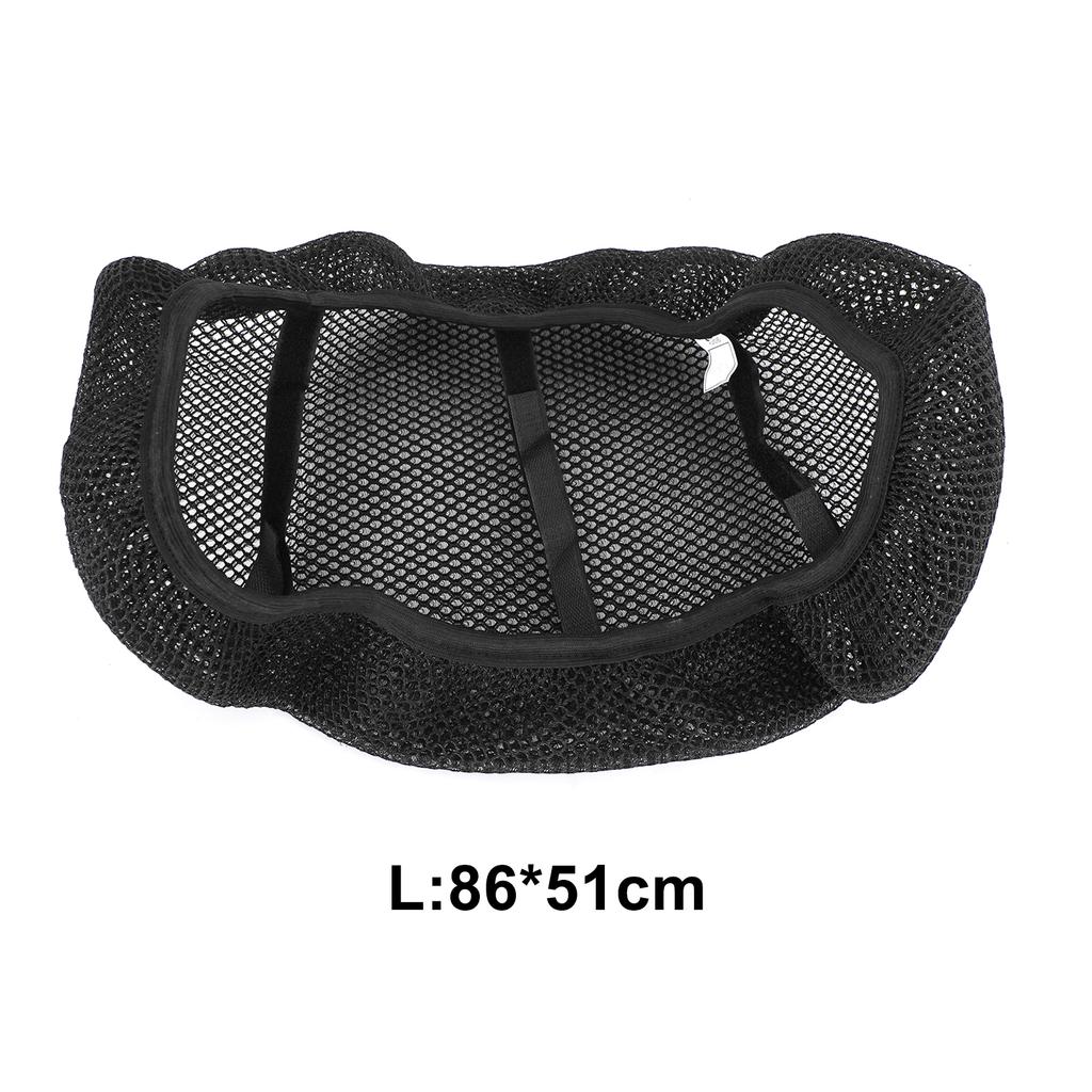 Heat-Resistant Net Seat Mesh Cover Universal L For Motorcycle Scooter Motorbike
