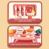 Детский кухонный игровой набор с 30 ролевками, ролевой кухонный набор, развивающий практические навыки, игрушки-симуляторы готовки для детей