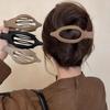 Oval Hair Claw Professional Salon Hair Division Fixed Hair Clip Duckbill Hairband Hair Updo One-Word Clip Hair Accessories