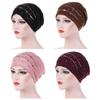 Women Thin Lace Bonnet Headbands Inner Hijab Caps Turban Muslim Turbantes Wrap