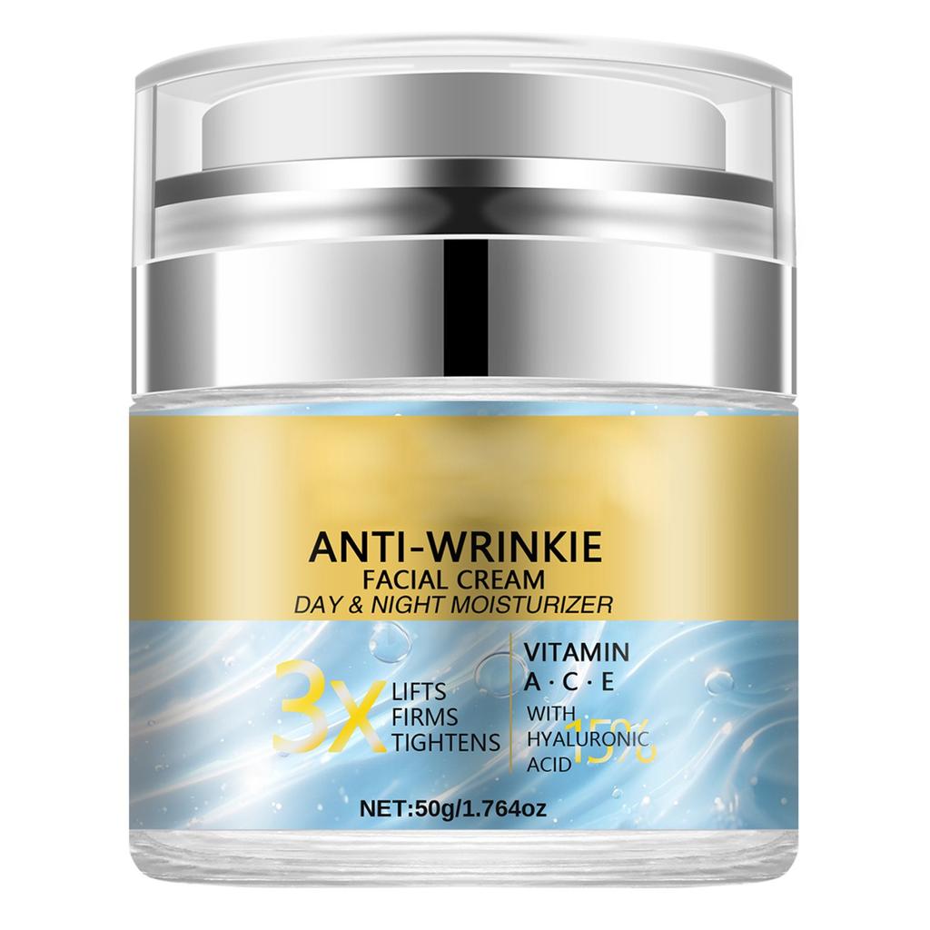 Ретиноловый коллагеновый крем , Увлажняющий дневной и ночной крем , Антивозрастной , От морщин и для упругости ,50г ,