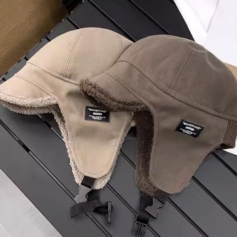 Warm Winter Cap Plush Ushanka Fur Hat Outdoors Ski Russian Cap for Men Women