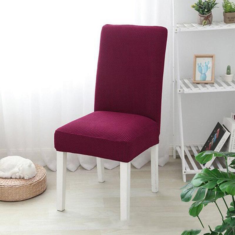 Thicken Chair Cover Cushion Set Dining Chair Cover Universal Stool Cover Seat Cover Stretch Hotel Dining Table Chair Cover