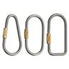 Portable Backpack Buckle TC4 Titanium Keychain Lightweight Hanging Buckle Outdoor Camping Carabiner