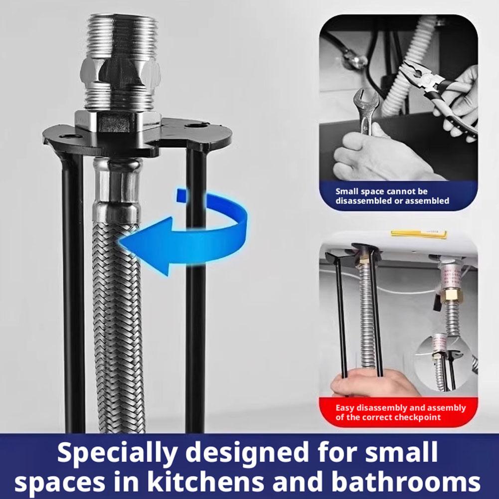 Multifunctional Sink Wrench For Sinks Pipelines Installation Maintenance Sink Faucet Wrench For Tight Spaces Hardware Tools