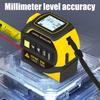 Digital Tape Measure High Accuracy 40/60/80/100M Light Measuring Tool Backlit LCD Display Rechargeable DIY Construction Electric Distance Meter