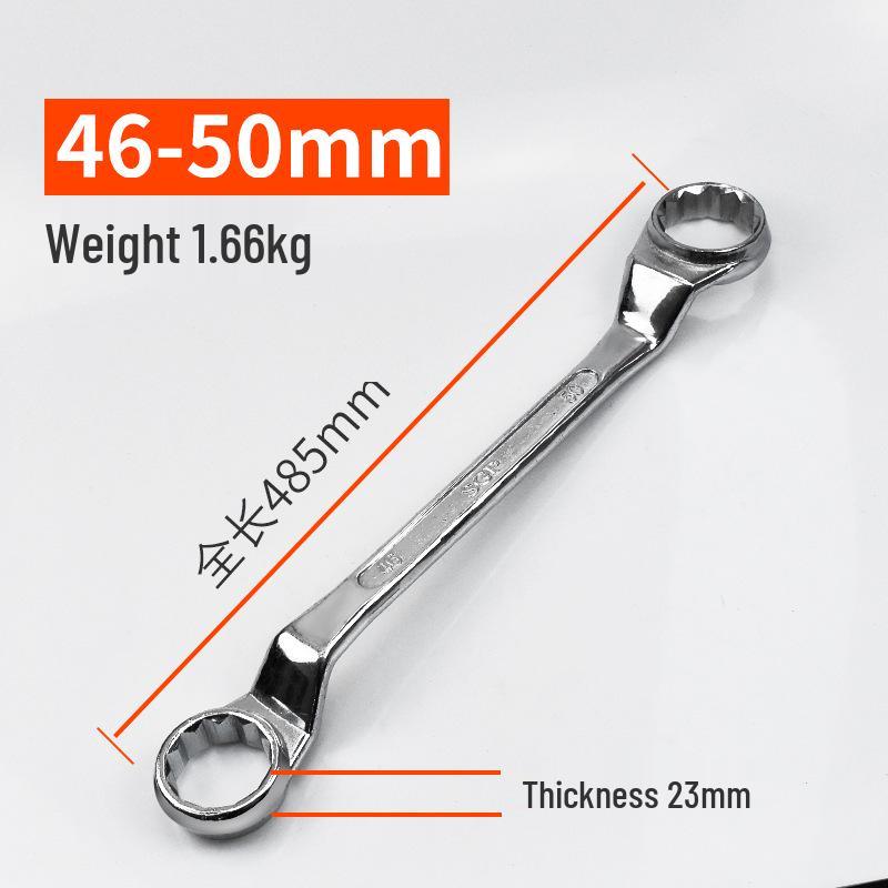 Набор двусторонних накидных ключей с зеркальной полировкой: Инструмент для ремонта очков и автомобилей 8-55 мм