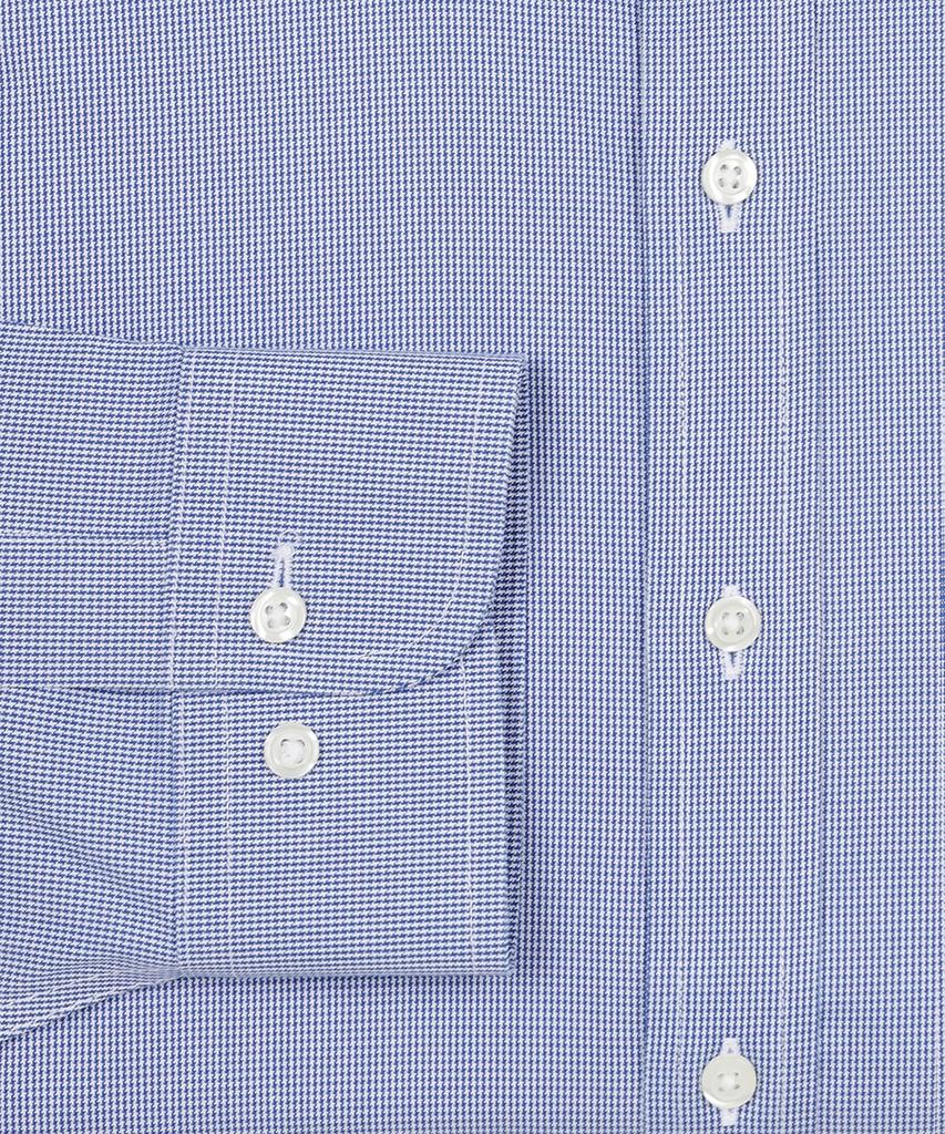 BROOKS BROTHERS Рубашка-платье Ainsley с узором "гусиная лапка", не требующая глажки (синий) (Bbtsmf0412)