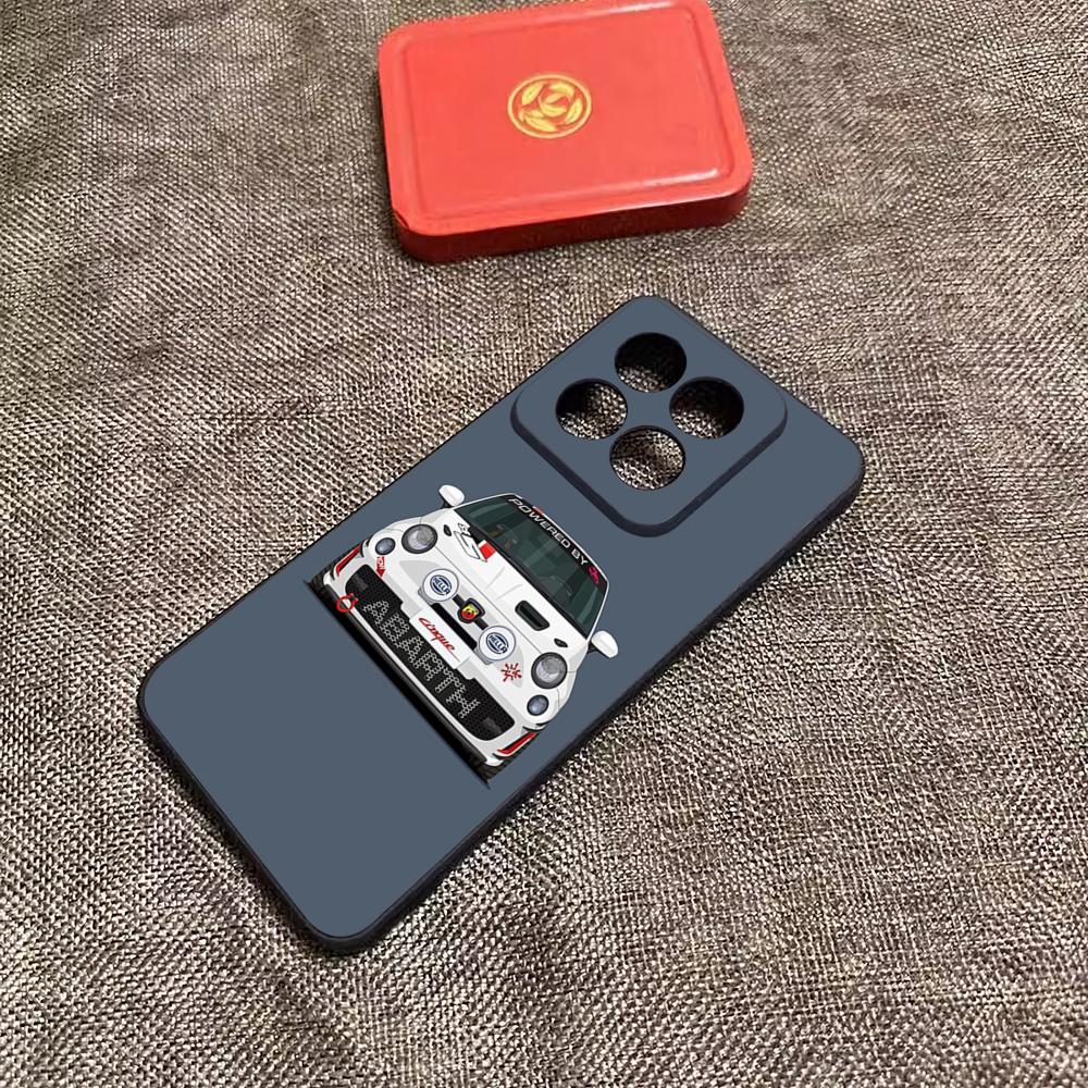 A-abarth Чехол для телефона автомобиля Силиконовый чехол для Xiaomi POCO X5 X5PRO 5G Мягкие чехлы Poco X5 Pro 5G
