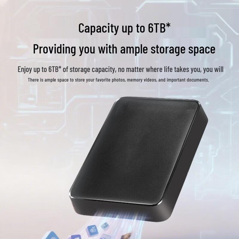 Easystor 2TB Portable External Hard Drive