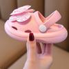 Cute Princess Baby Children's Shoes Cartoon Butterfly Children's Slippers Two Wear Hollow Hole Shoes Small and Medium Children's Garden Shoes