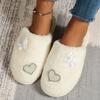 Fashion 2025 NEW Ladies Slippers Open Toe Indoor Outdoor Winter Fashion Butterfly Knot  Comfortable Slip-On Shoes for Women