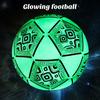 Soccer Ball Glow In The Dark Elastic Machine Stitched PVC Inflatable Secondary School Training Match Football