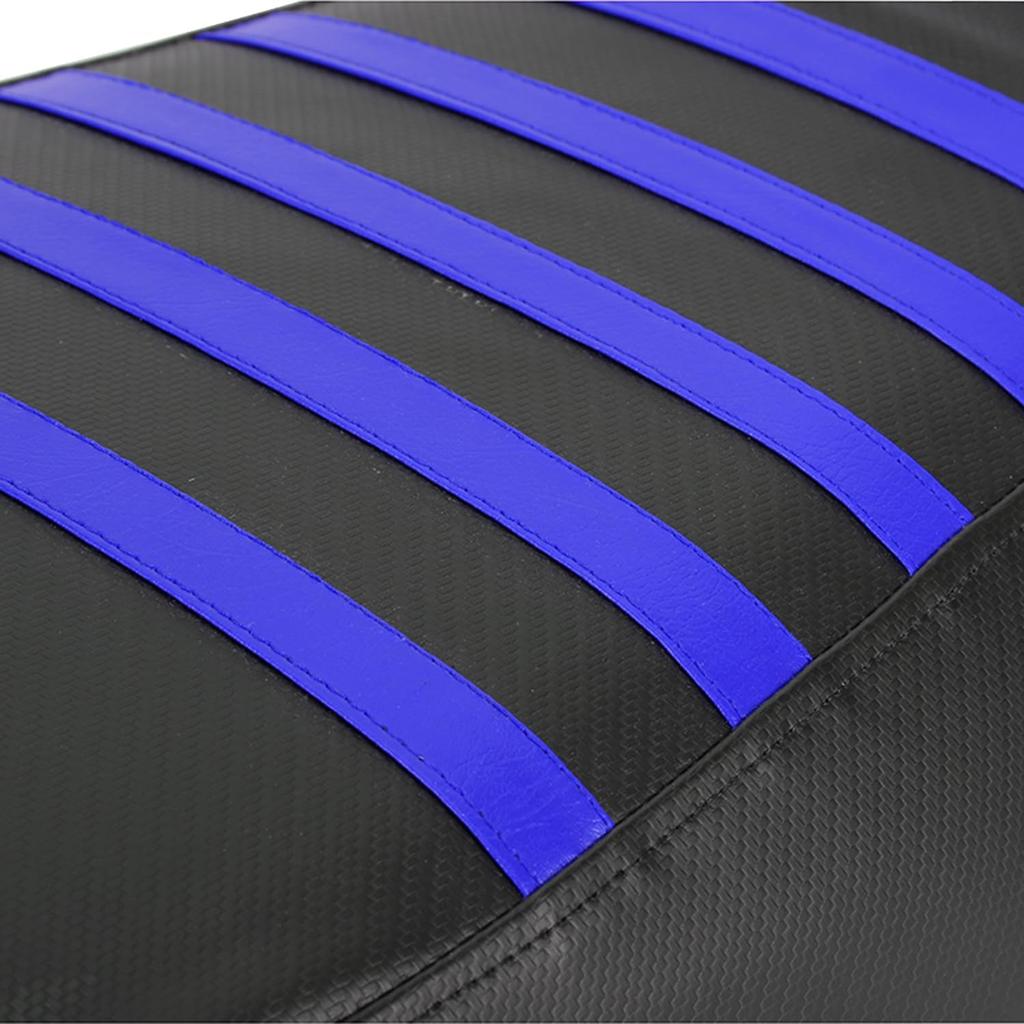 ATV Seat Cover for Raptor 700 700r 2006-2023 Anti-Slip Lasting Ribbed Soft Protector Blue