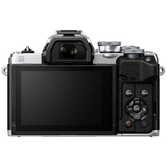 OM OLYMPUS Mirrorless Single Lens Camera MarkIV EZ Double Zoom Kit Silver SYSTEM/Olympus OM-D E-M10