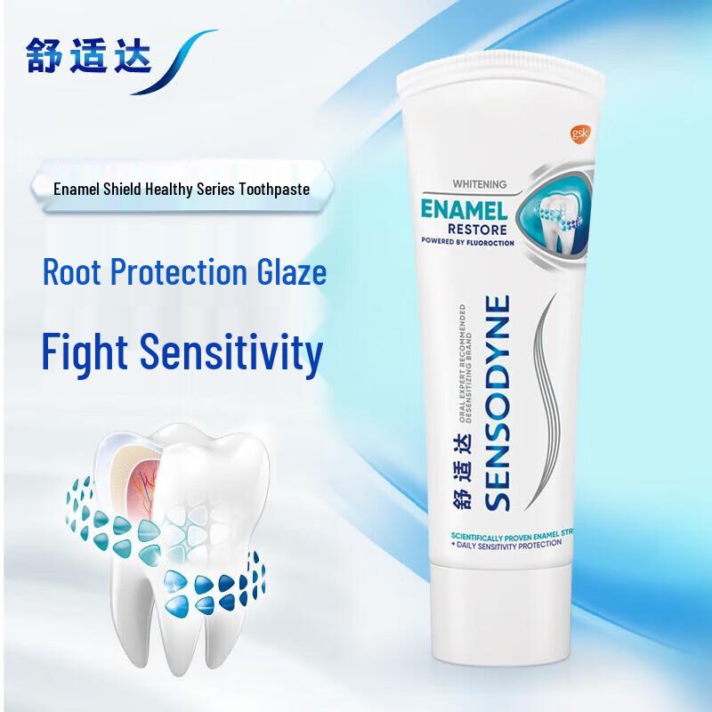 Sensodyne Зубная паста для укрепления эмали и отбеливания