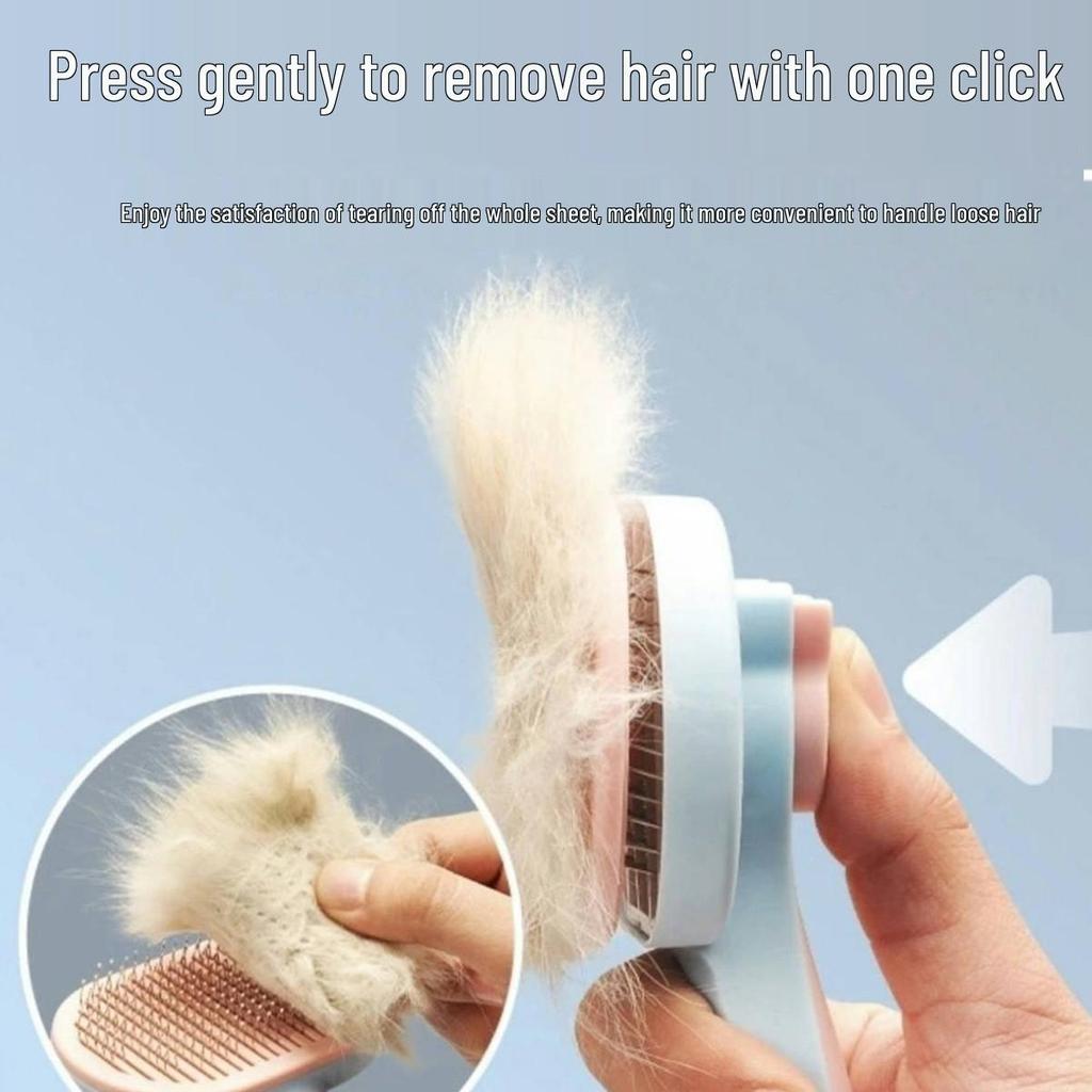 Cat & Dog Hair Brush: Tangle-Free Grooming for Pets