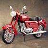 1/10 Jawa 250 Сплав Классическая Ретро Модель Мотоцикла Литье под Давлением Металл Дорожный Мотоцикл Модель Симуляция Звука и Света Детская Игрушка Подарок