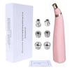 Portable Diamond Microdermabrasion Machine with Pore Vacuum for Blackhead Removal, Skin Toning, Anti-Aging Home Facial Treatment Device