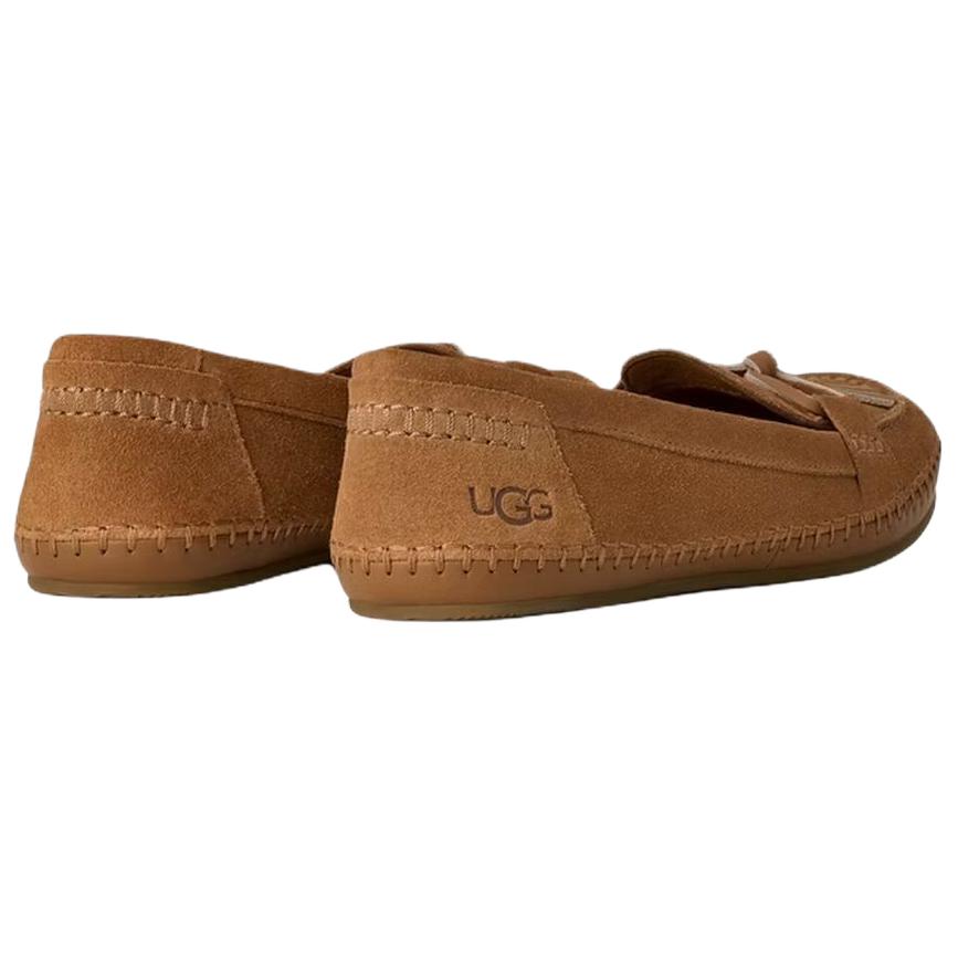 UGG Модные Простые Повседневные Туфли-Слипоны Женские Обувь Каштановый 1178870-CHE