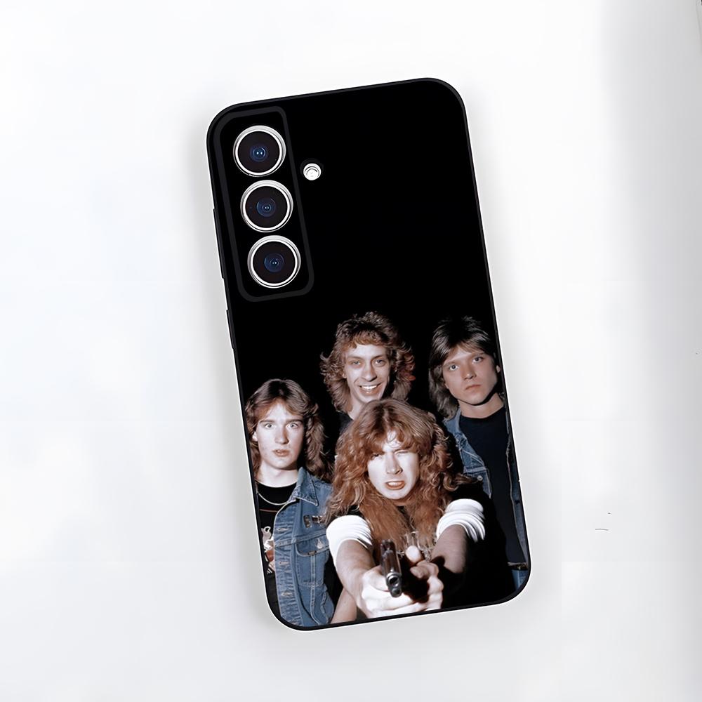 Rock Megadeth Music Phone Case For Samsung A25 A13 A33 5G A54 A36 A35 A56 A52 A14 Shockproof Soft Cover