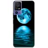 Phone Cover For TCL 40 SE Case 6.75'' Silicone Lovely Black Bumper Lion Soft TPU Coque for TCL 40SE Funda for TCL40SE Protector