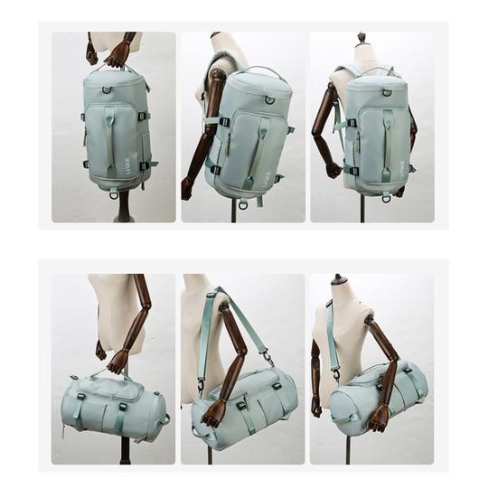 Дорожная сумка Износостойкая водонепроницаемая сумка для йоги большой емкости с отделением для влажной и сухой уборки для тренажерного зала