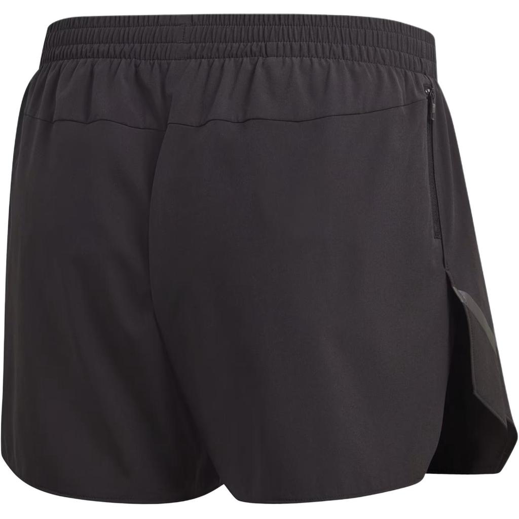 Adidas Solid Color Elastic Waist Mid Rise Casual Shorts Men Shorts Black CY5801