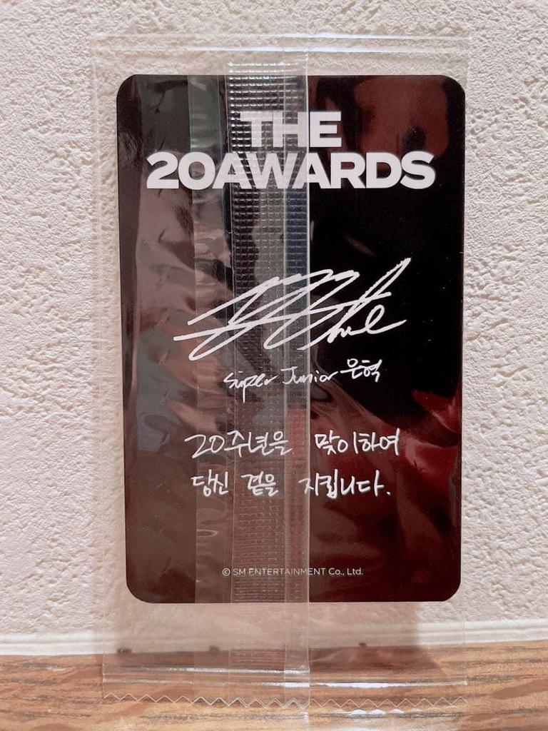 [USED] SJ 12th Official CD & Ktown4u Bonus Trading Card (Eunhyuk)