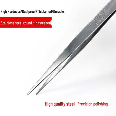 Утолщенные швейные пинцеты из нержавеющей стали и зажимы для вдевания ниток в иглу