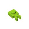 10Pcs 60897/4085 Parts Plate Special 1x1 with Clip Vertical [Thick Open O Clip] Building Blocks 100% Compatible DIY Bricks Toy