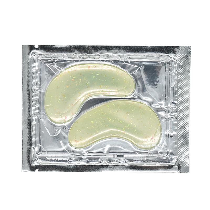 30 шт. Мерцающие кристальные патчи для глаз с коллагеном, глубокое увлажнение для разглаживания мелких морщин, восстанавливающий уход для области под глазами 6 г