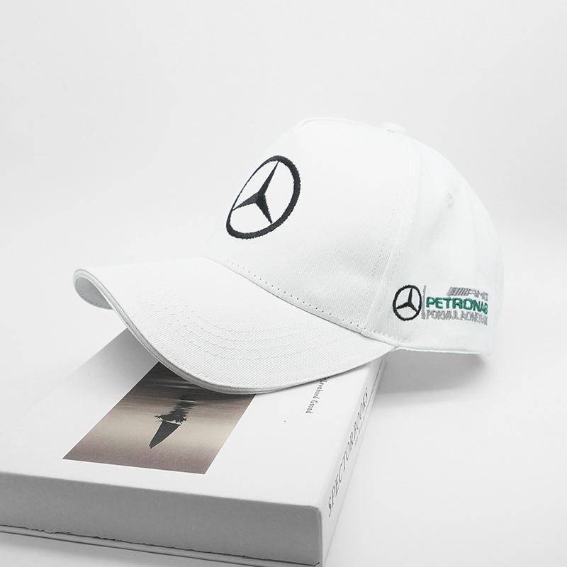 GDX2 Car Logo Baseball Hat Auto Emblem Sports Sunshade Cap For Mercedes Benz AMG W124 W202 W203 W204 W210 W211 W212 Auto Accessories