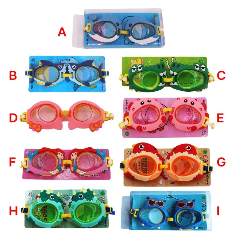 Comfortable Swim Glasses AntiFogs AntiUV Kids Swimming Goggles for Toddlers Kids