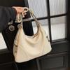 Luxurious Leather Women's Bags Monochromatic Shoulder Bag Stylish Messenger Bags New Style