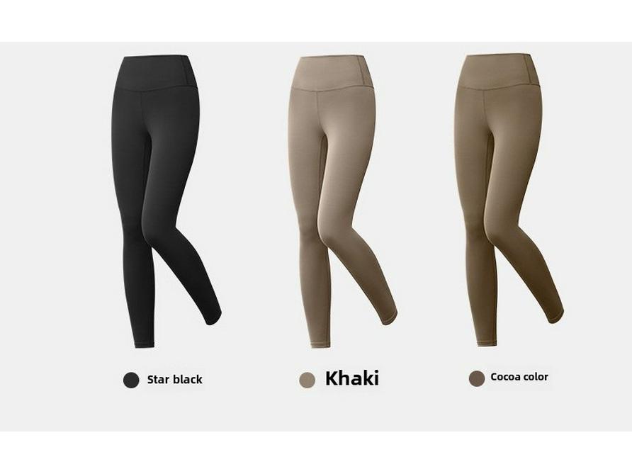 Женские бесшовные леггинсы для йоги с высокой талией