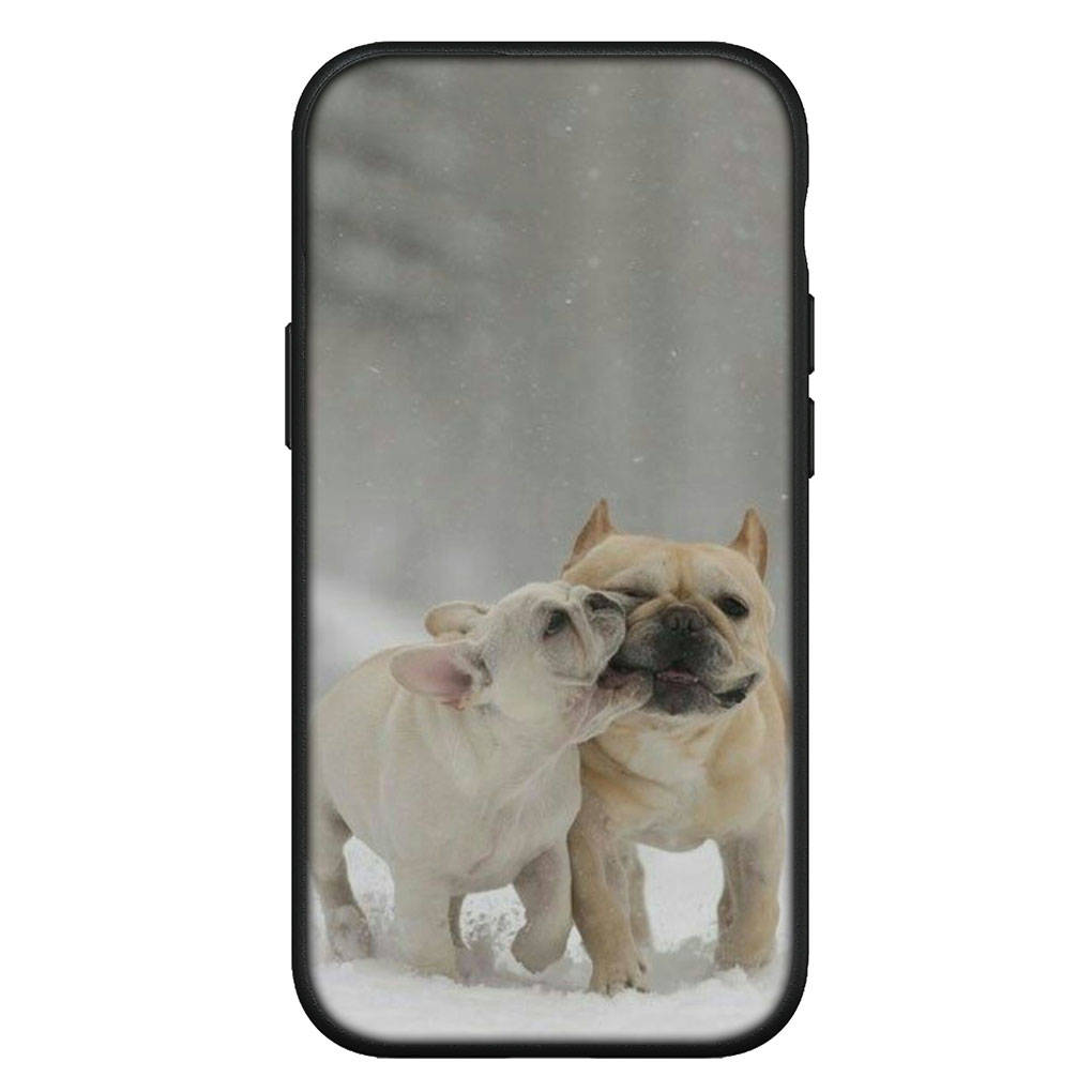 Чехол для iPhone 16 15 14 Xiaomi Redmi Note 13 12 11 Pro Max X 10 8 9 XR Samsung Galaxy S24 S23 A05 12C 13C OPPO Huawei France Bulldog Dog Phone Case