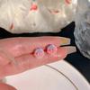 Серьги-подвески с полыми цветами и бахромой из серебряной иглы, модные, с индивидуальностью, в стиле холодного ветра, длинные, с темпераментом, передовые