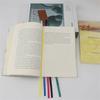 2/4/6Pcs Leather Bible Bookmarks with Colorful Tassels Colored Ribbons Bookmarks For Religious Book Novel Daily Reading